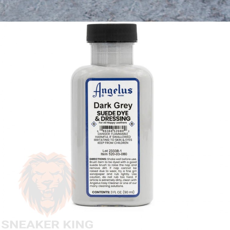Барвник для замші Angelus Dark grey suede dye (темно сірий) made in USA